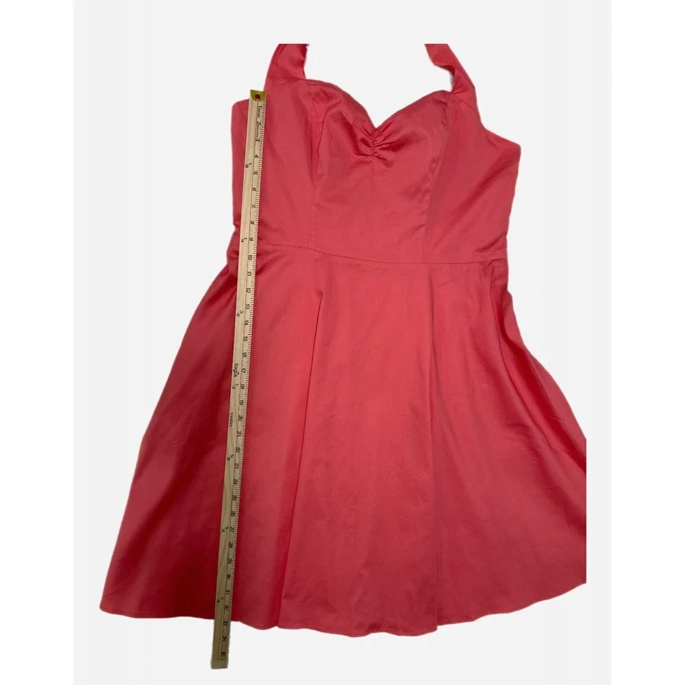 Bbonlinedress Woman's-4XL Vintage Polka Audrey Dress 1950s Halter Retro Dress